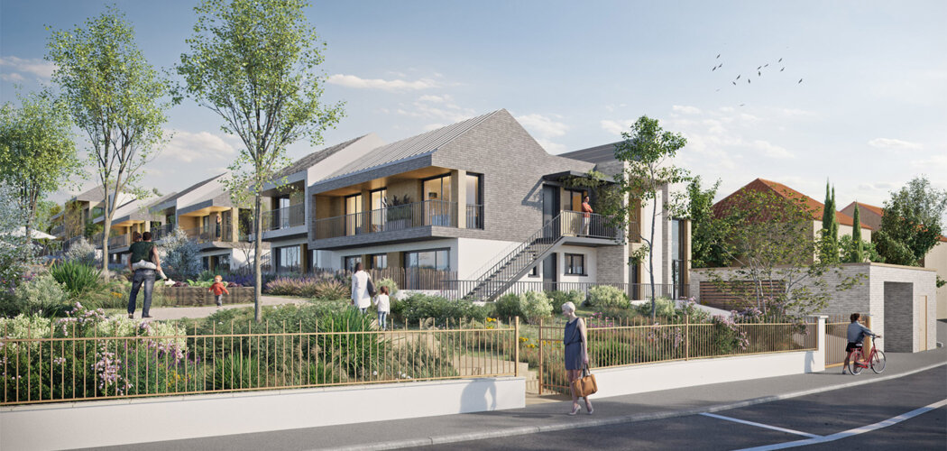 Programme immobilier neuf VILLA LES PERRIERES - Orly écoquartier Chemin des Carrières proche du RER C (94310) - Référence : 16705
