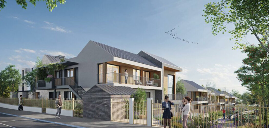 Programme immobilier neuf VILLA LES PERRIERES - Orly écoquartier Chemin des Carrières proche du RER C (94310) - Référence : 16705