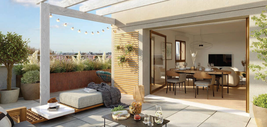 Programme immobilier neuf Villas du Vercors - Orly écoquartier du Longboyau à quelques minutes du RER C (94310) - Référence : 16348