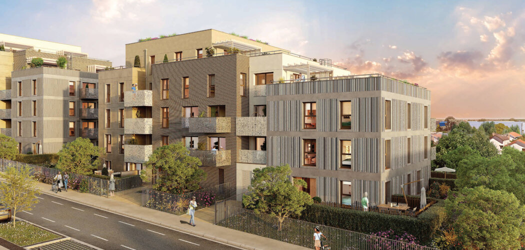 Programme immobilier neuf Villas du Vercors - Orly écoquartier du Longboyau à quelques minutes du RER C (94310) - Référence : 16348