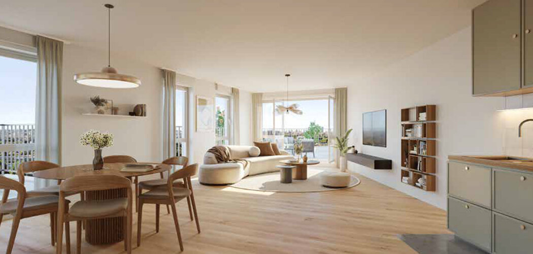 Programme immobilier neuf Horizon - Ormesson-sur-Marne cadre verdoyant près des gares RER (94490) - Référence : 17406