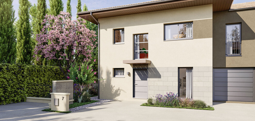 Programme immobilier neuf Les Villas Serena - Ornex maisons neuves cadre naturelle à 30 min de Genève (01210) - Référence : 17569