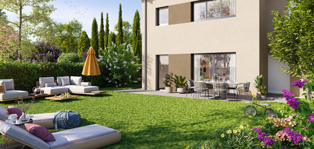 Programme immobilier neuf Les Villas Serena - Ornex maisons neuves cadre naturelle à 30 min de Genève (01210) - Référence : 17569