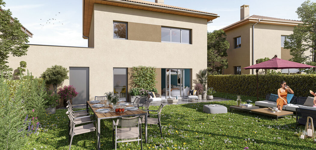 Programme immobilier neuf Les Villas Serena - Ornex maisons neuves cadre naturelle à 30 min de Genève (01210) - Référence : 17569