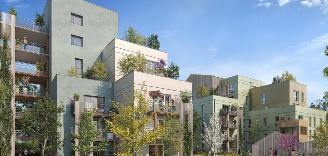 Programme immobilier neuf NEO VERDE - Orvault à moins de 10 min à pied de la piscine (44700) - Référence : 15537