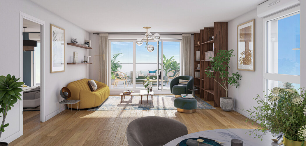 Programme immobilier neuf Pulse - Orvault frontière nord de Rennes (44700) - Référence : 15536