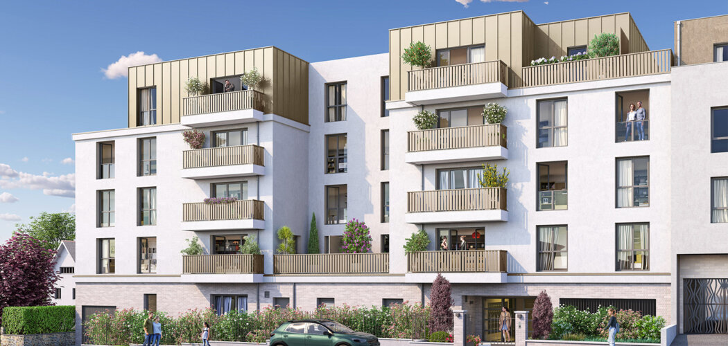 Programme immobilier neuf L Ecrin de Chantilly - Orvault Petit Chantilly  aux portes de Nantes (44700) - Référence : 15539