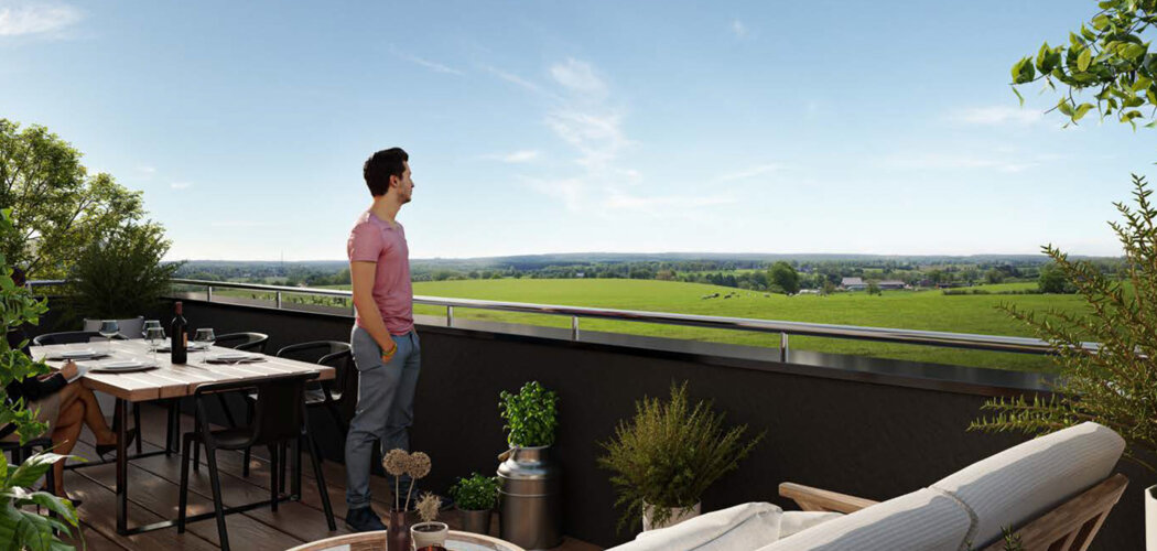 Programme immobilier neuf LES DUOS DE LA FECHT - Ostheim, sérénité résidentielle à 16 minutes de Colmar (68150) - Référence : 17940