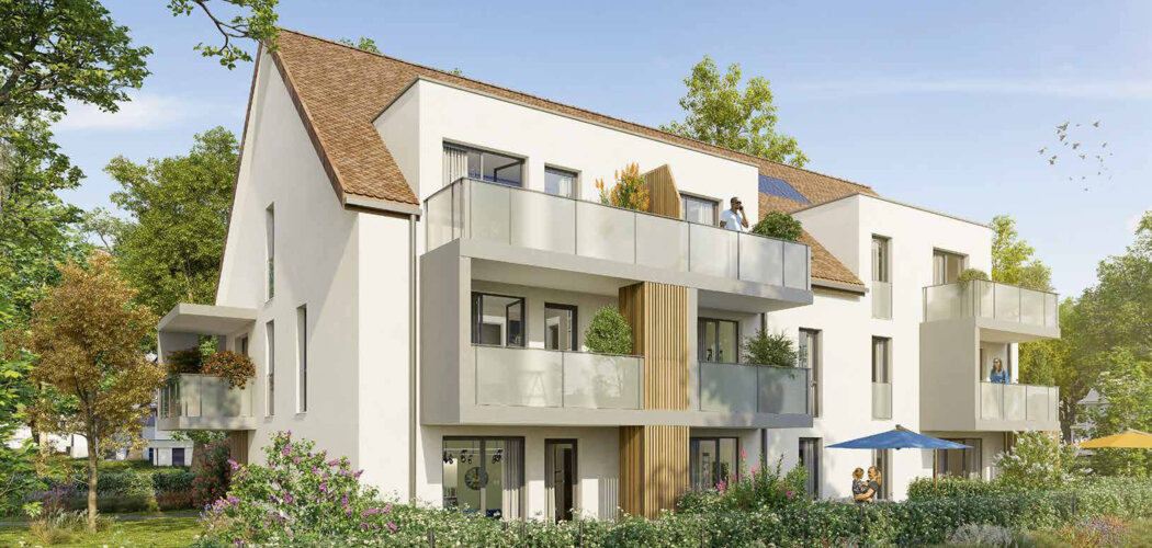 Programme immobilier neuf Villa Harmony - Ostwald à moins d’un km du tramway (67540) - Référence : 15894