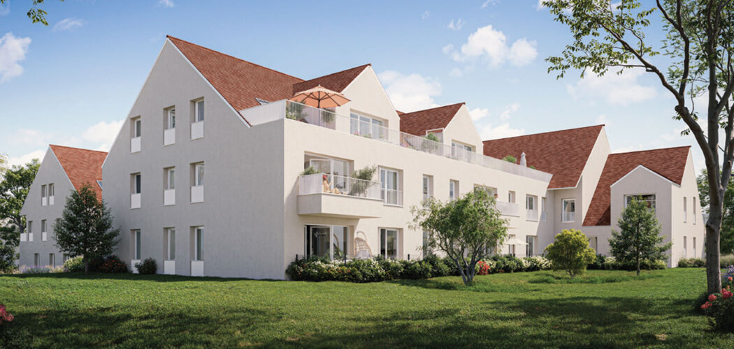 Programme immobilier neuf Jardin Ofelia - Ouistreham dans un cadre paisible proche de Caen et des plages (14150) - Référence : 14454
