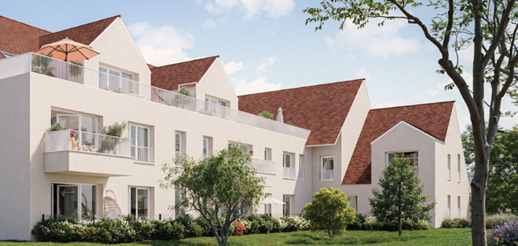 Programme immobilier neuf Jardin Ofelia - Ouistreham dans un cadre paisible proche de Caen et des plages (14150) - Référence : 14454