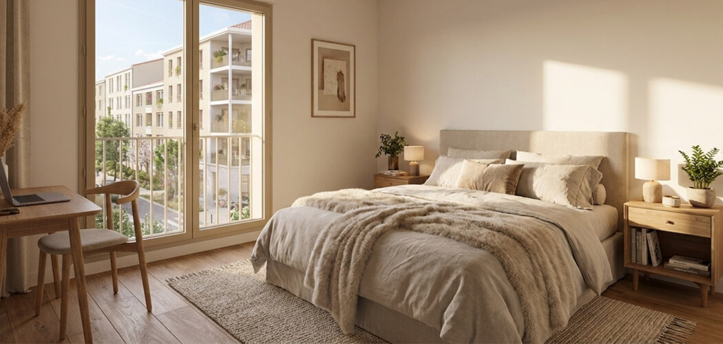Programme immobilier neuf BE HAPPY - Bâtiment B | Parking Silo - Oullins-Pierre-Bénite adresse connectée au métro (69600) - Référence : 17351