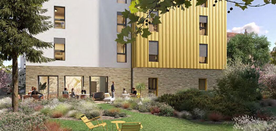 Programme immobilier neuf RUBIX - Oullins-Pierre-Bénite studios étudiants métro ligne B (69600) - Référence : 15985