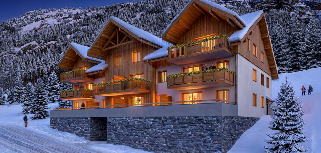 Programme immobilier neuf Les balcons d'argent - Oz 3300 résidence au pied des pistes en pleine nature (38114) - Référence : 17530