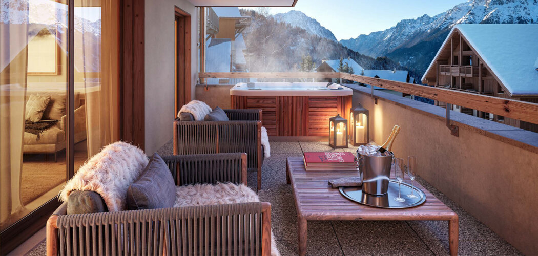 Programme immobilier neuf Les balcons d'argent - Oz 3300 résidence au pied des pistes en pleine nature (38114) - Référence : 17530