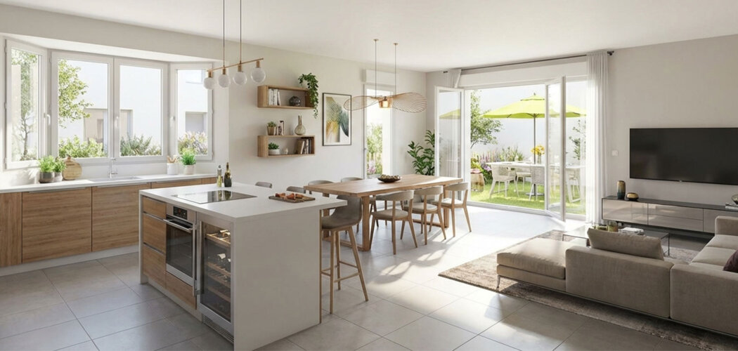Programme immobilier neuf Les Terrasses de Malabry - Paimpol maisons neuves avec garage quartier de Malabry (22500) - Référence : 16825