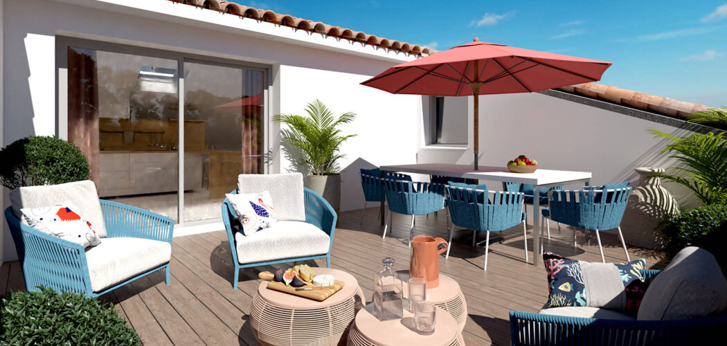 Programme immobilier neuf ALOHA - Palavas-les-Flots emplacement idéal proche de la plage (34250) - Référence : 15173