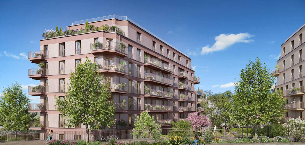 Programme immobilier neuf Les Jardins Kléber - Pantin à quelques pas du métro 5 (93500) - Référence : 16572