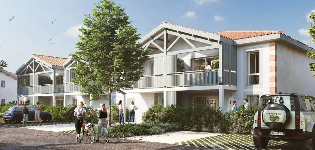 Programme immobilier neuf LOU BROS - Parentis-en-Born proche du centre de  Biscarrosse (40160) - Référence : 15466