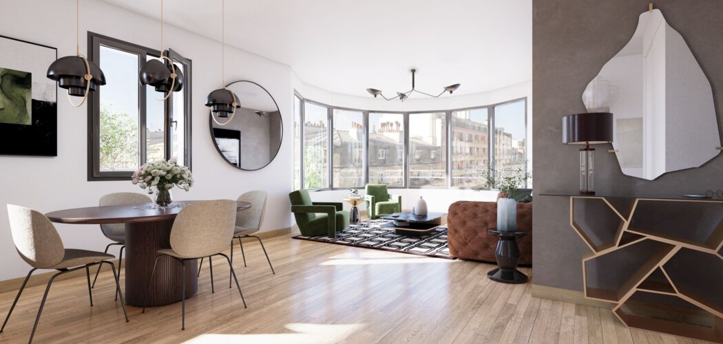 Programme immobilier neuf LES TERRASSES DE LA ROTONDE - Paris 12 proche métro 8 Porte de Charenton (75012) - Référence : 8875