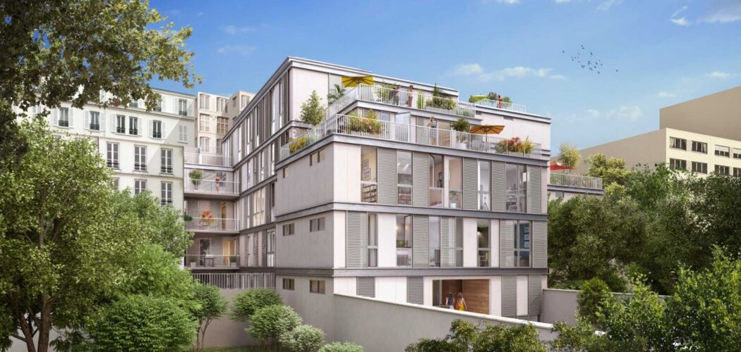 Programme immobilier neuf MURMURE DU TEMPS - Paris 5e : Appartements T1–T5 avec terrasses et patio intérieur près du Jardin des Plantes (75005) - Référence : 1958
