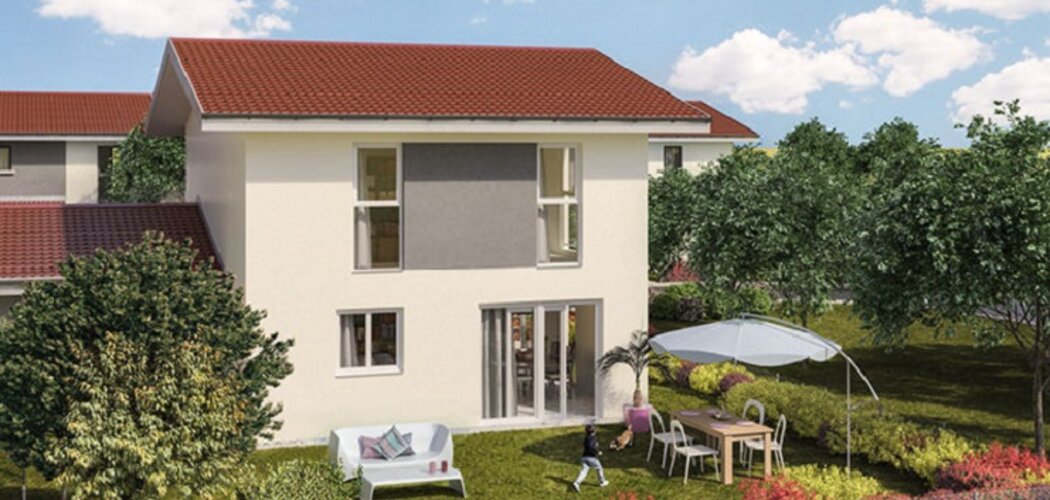Programme immobilier neuf LE TWIST - Passy : 14 maisons neuves T4–T5 près des écoles et commerces (74190) - Référence : 2427
