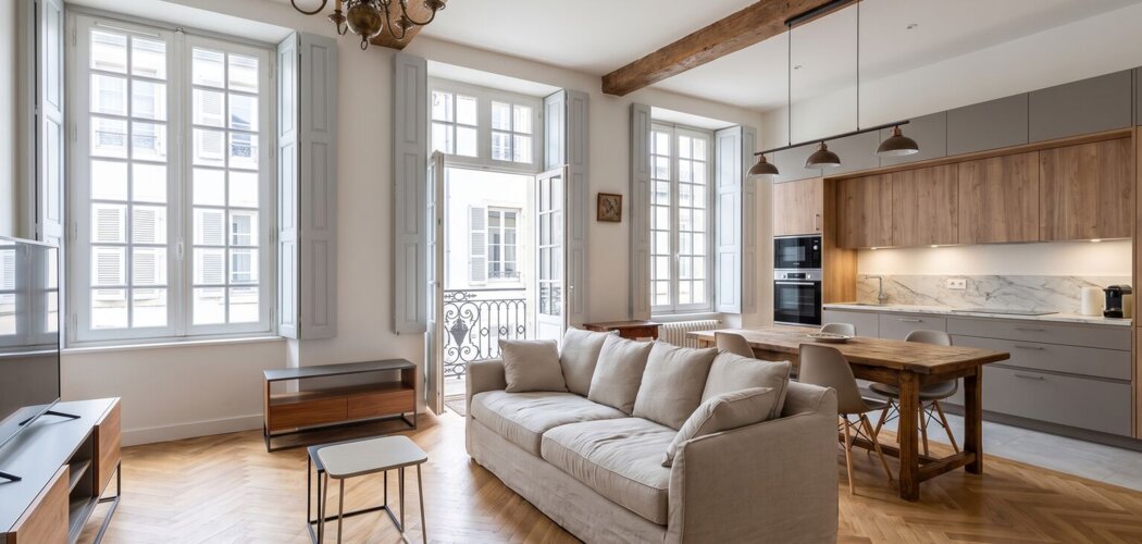 Programme immobilier neuf COURS CAMOU - Pau duplex réhabilité au cœur du centre historique (64000) - Référence : 18001