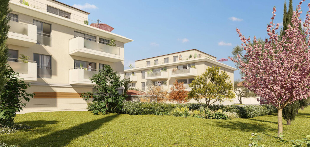 Programme immobilier neuf LES BASTIDES DE SIAGNE - Pégomas : appartements neufs du 2 au 3 pièces en proximité du centre-ville (06580) - Référence : 9983