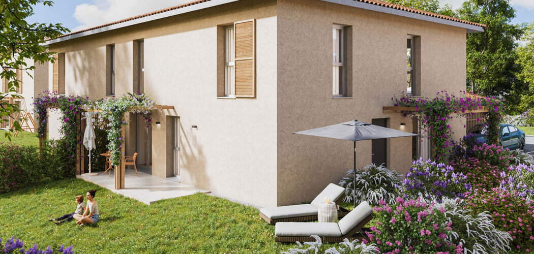 Programme immobilier neuf HARMONY - Pérouges appartements duplex dans un environnement calme et naturel (01800) - Référence : 14117