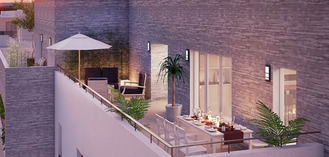 Programme immobilier neuf APARTÉ - Perpignan : 20 appartements T2–T4 avec terrasses, balcons et vues sur le Canigou dans le secteur du Canal Royal (66000) - Référence : 12911