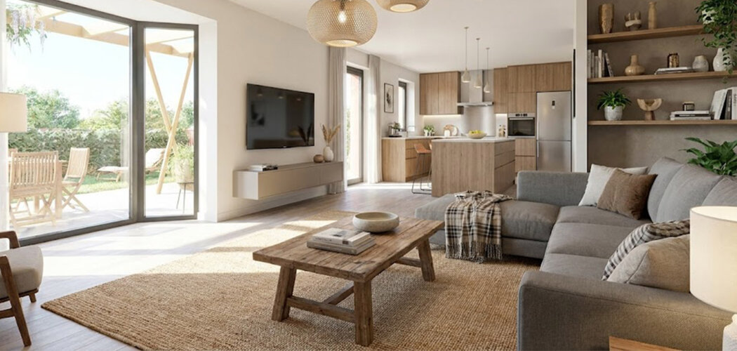 Programme immobilier neuf Les Carrés Saint-André - Perrigny-lès-Dijon maison esprit duplex avec jardin (21160) - Référence : 17363