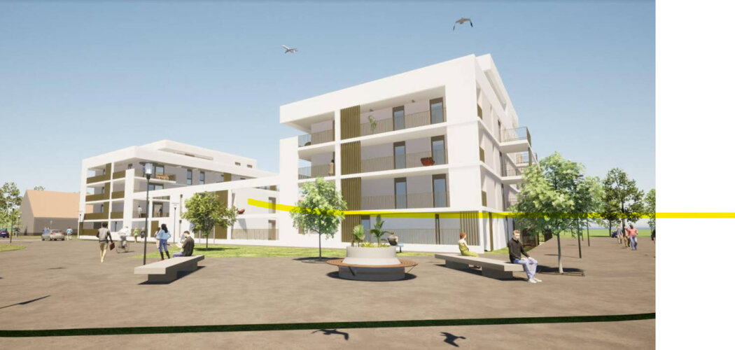 Programme immobilier neuf RESIDENCE CASTANEA - Perrigny-lès-Dijon proche des commerces et du bus 15 (21160) - Référence : 10813
