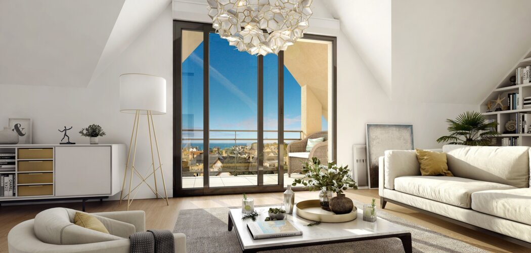 Programme immobilier neuf MER EDEN - Perros-Guirec : appartements neufs à 400m du cœur de ville et proche de la plage de Trestraou (22700) - Référence : 14657