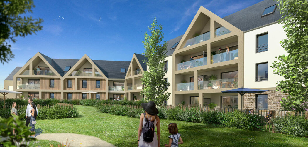 Programme immobilier neuf MER EDEN - Perros-Guirec : appartements neufs à 400m du cœur de ville et proche de la plage de Trestraou (22700) - Référence : 14657