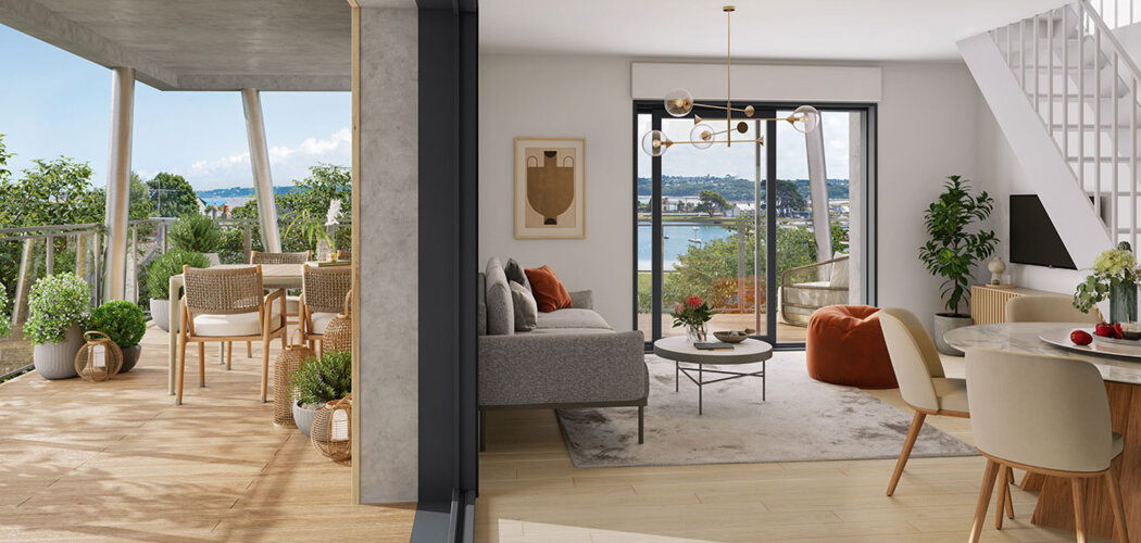 Programme immobilier neuf INDIGO - Perros-Guirec face au port de plaisance (22700) - Référence : 14660