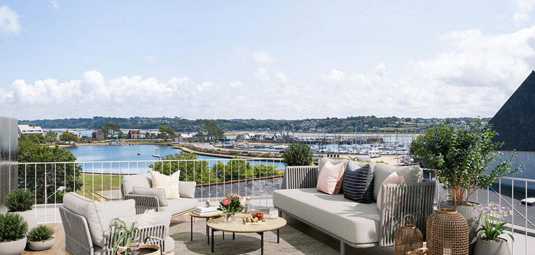 Programme immobilier neuf INDIGO - Perros-Guirec face au port de plaisance (22700) - Référence : 14660