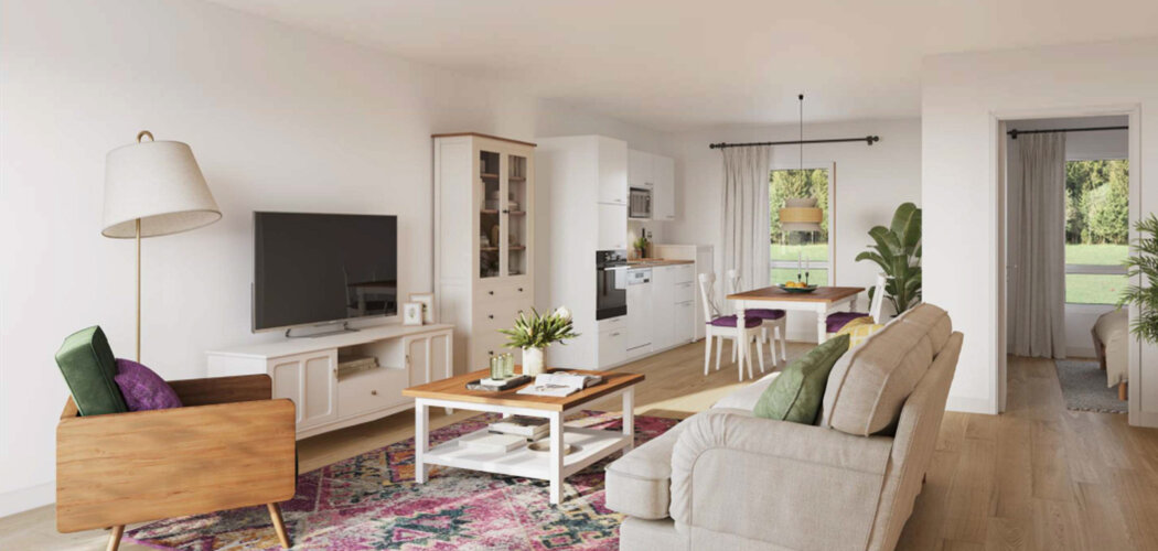 Programme immobilier neuf VILLA SELVA - Perros-Guirec village senior à deux pas  centre et plage de Trestrignel (22700) - Référence : 13042