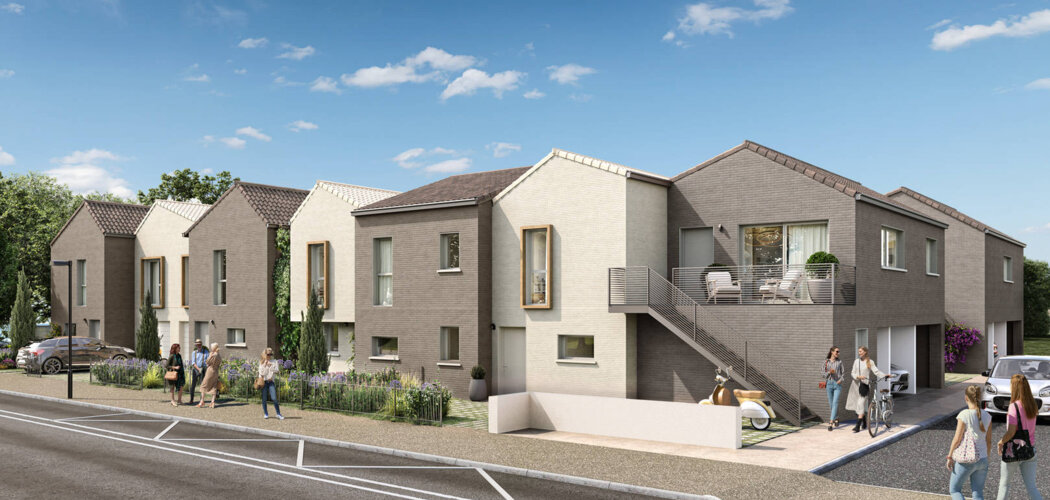 Programme immobilier neuf Quintessence - Pessac : 11 logements neufs du 2 au 4 pièces proche du lycée Pape Clément (33600) - Référence : 12960