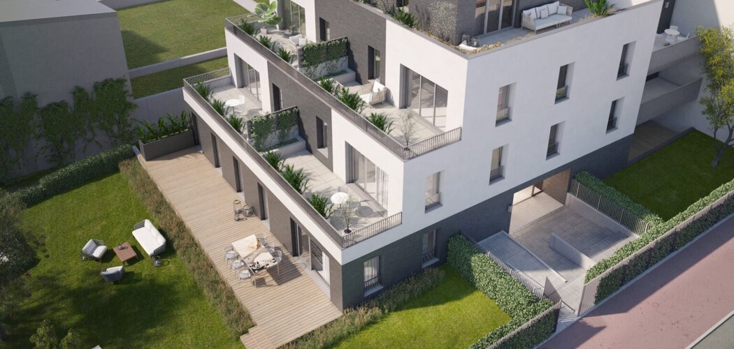 Programme immobilier neuf CONFIDENS - Pessac à 11 min à pied de la gare et du tramway B (33600) - Référence : 18509