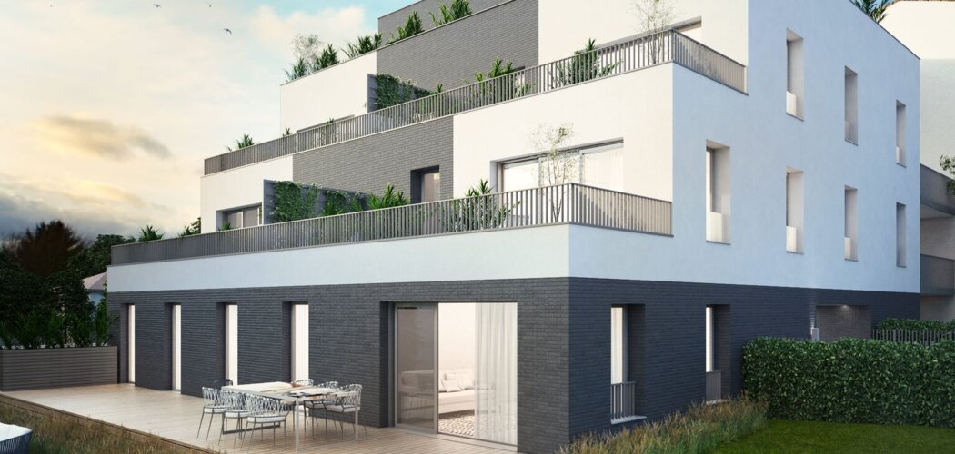 Programme immobilier neuf CONFIDENS - Pessac à 11 min à pied de la gare et du tramway B (33600) - Référence : 18509
