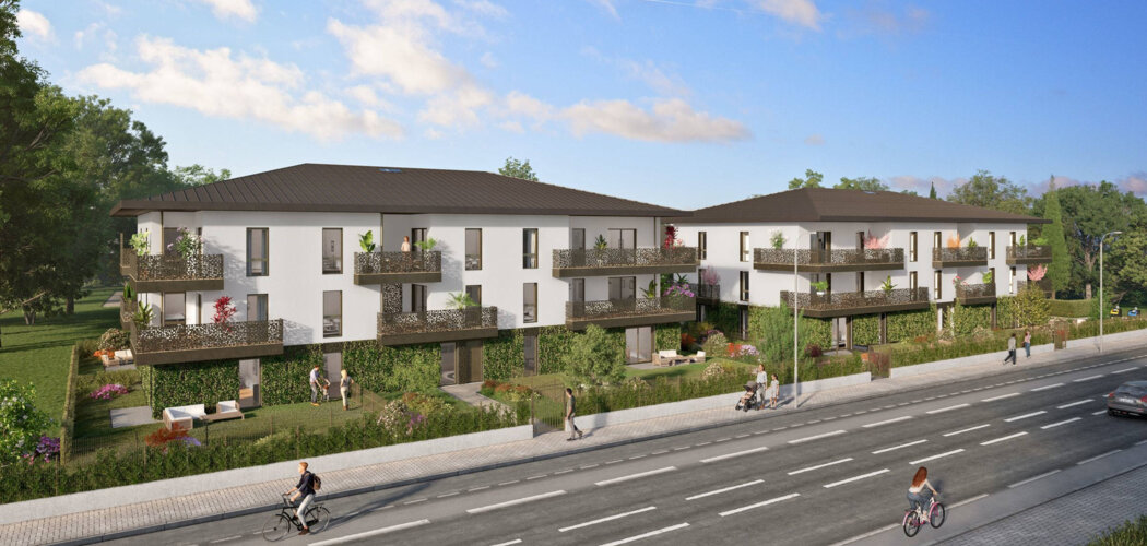 Programme immobilier neuf La Réserve - PESSAC (33) - Pessac : Appartements T2–T4 avec balcons, jardins et RT2012 à 10 min de la Forêt du Bourgailh (33600) - Référence : 14251