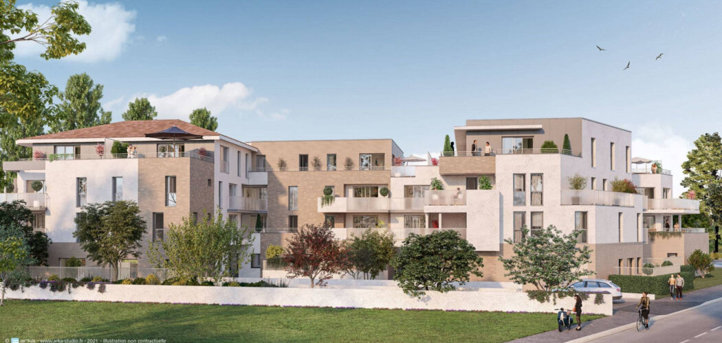 Programme immobilier neuf Les Lumières - Pessac : Appartements T2–T5 avec loggias, parking et suites parentales à proximité du Parc Cazalet (33600) - Référence : 6218