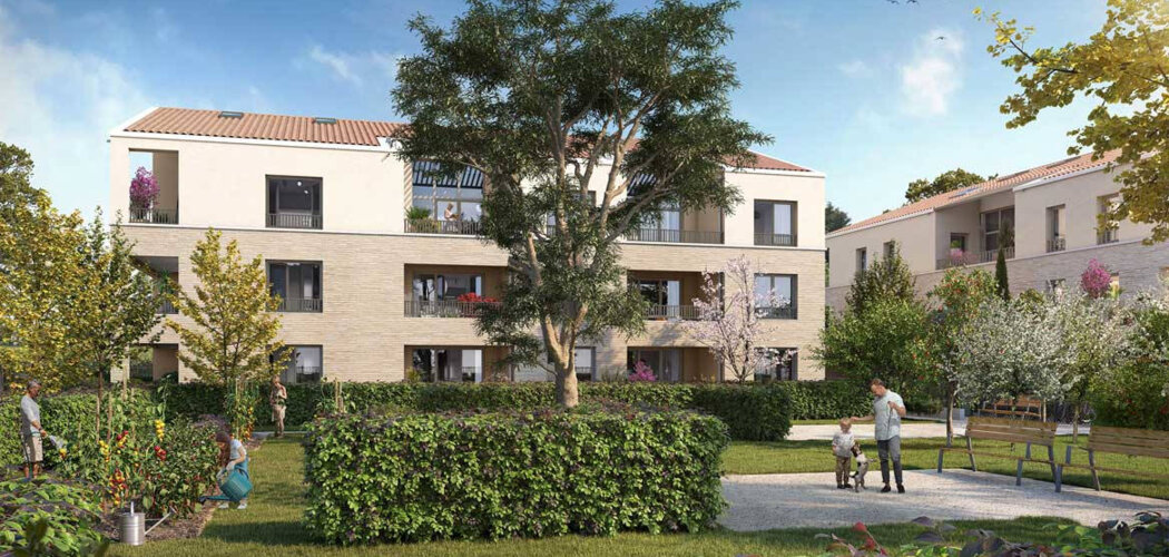 Programme immobilier neuf CLOS MADRAN - Pessac proche du Château Pape Clément (33600) - Référence : 15036