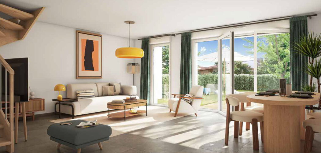 Programme immobilier neuf LES JARDINS ETOILES - Pessac quartier agréable à deux pas de la Forêt de Bourgailh (33600) - Référence : 15041