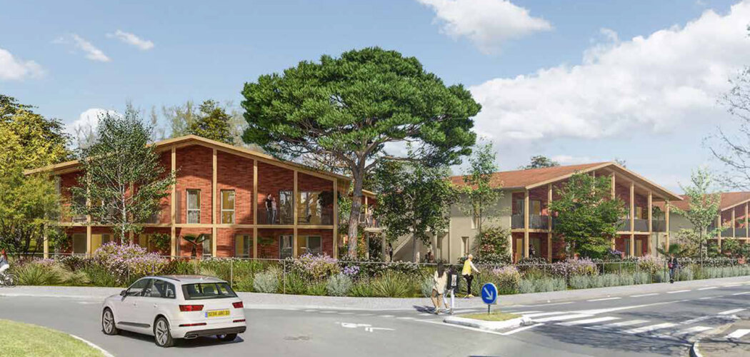 Programme immobilier neuf LES JARDINS ETOILES - Pessac quartier agréable à deux pas de la Forêt de Bourgailh (33600) - Référence : 15041