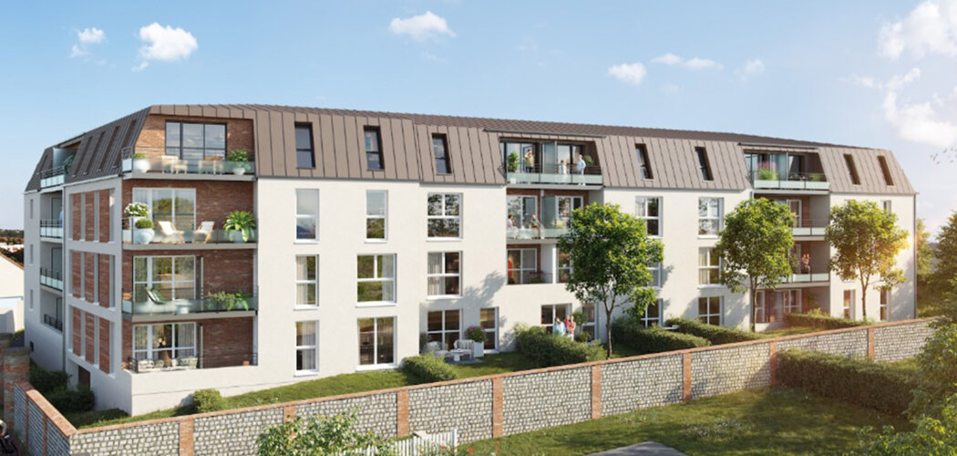 Programme immobilier neuf RésidenceAristide - Petit-Couronne proche Rouen dans un cadre calme et pratique (76650) - Référence : 17424