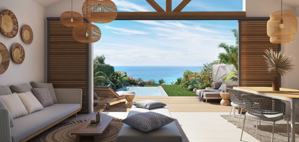 Programme immobilier neuf LE DOMAINE DU GRAND BLEU - Petite-Île aux portes de Saint-Pierre (97429) - Référence : 12133