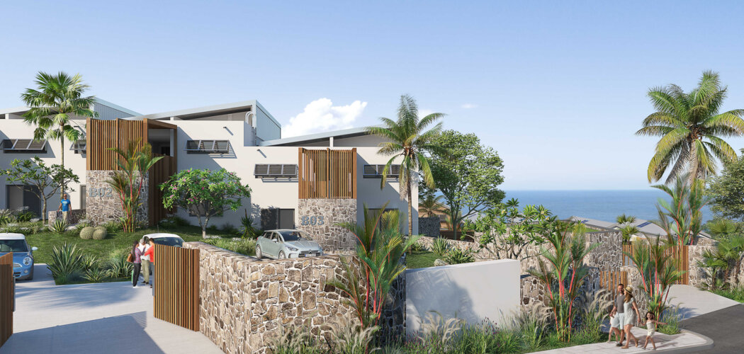 Programme immobilier neuf LE DOMAINE DU GRAND BLEU - Petite-Île aux portes de Saint-Pierre (97429) - Référence : 12133