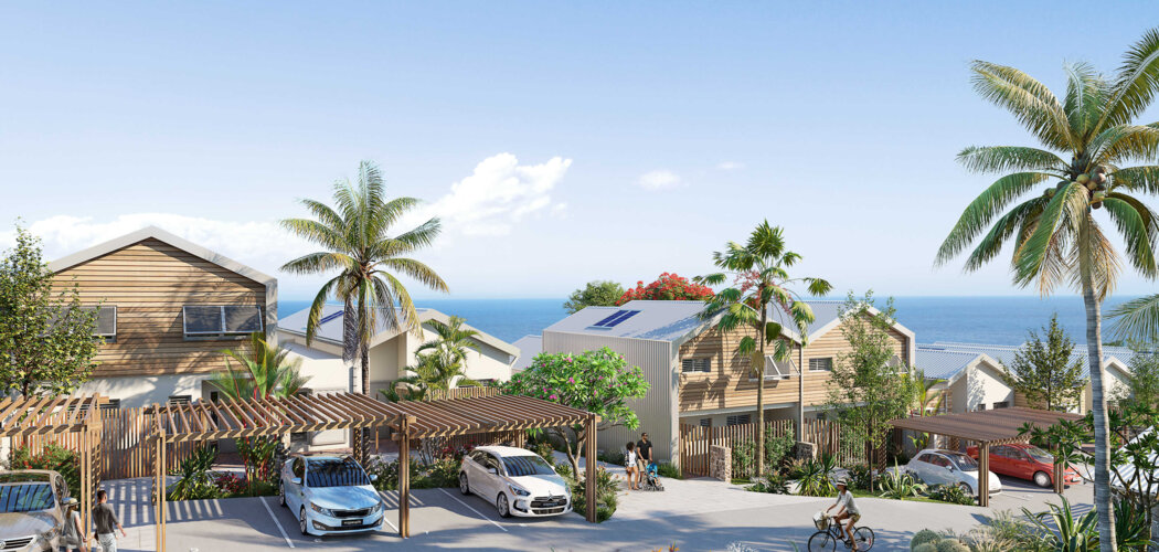 Programme immobilier neuf LE DOMAINE DU GRAND BLEU - Petite-Île aux portes de Saint-Pierre (97429) - Référence : 12133