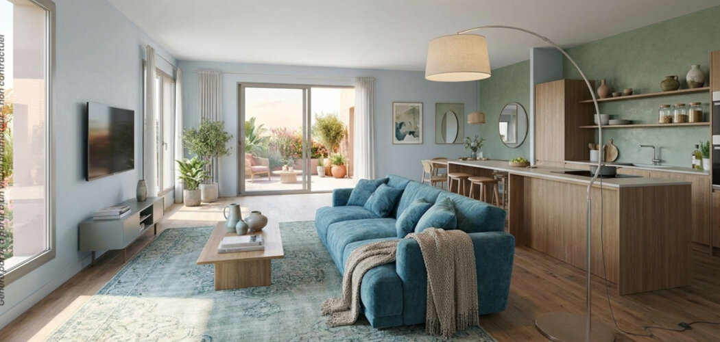 Programme immobilier neuf LA SCALA - Pibrac : maisons et appartements neufs du 2 au 5 pièces en parc technologique (31820) - Référence : 14810